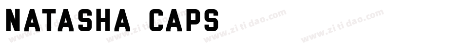Natasha Caps字体转换
